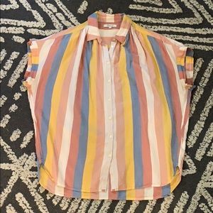 Madewell Central in Rainbow Stripe